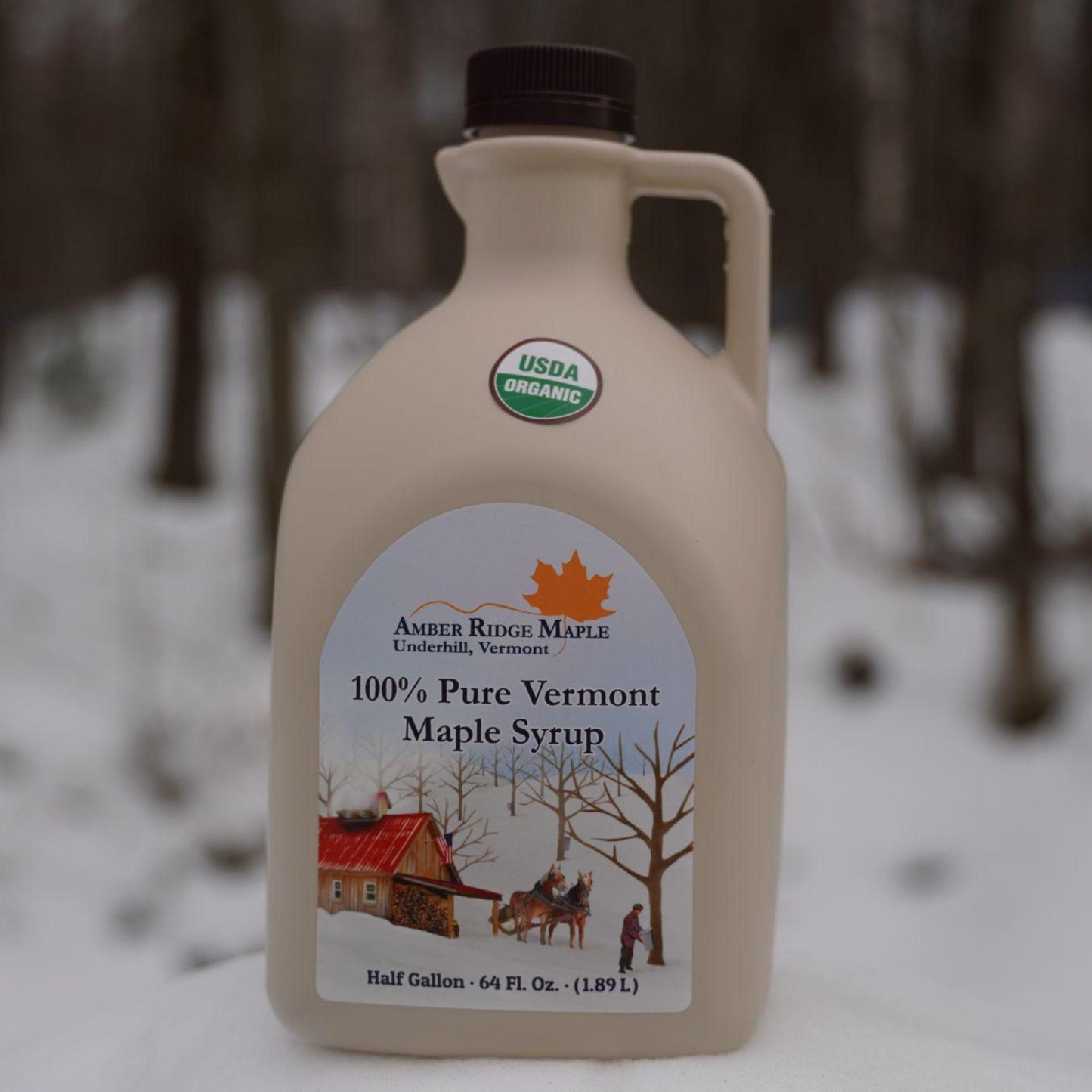 Half Gallon Plastic Container