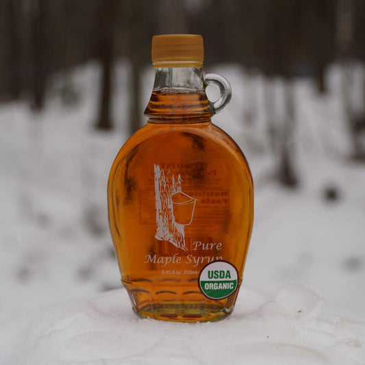 One Liter Glass Bottle – Amber Ridge Maple